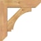 Ekena Millwork Imperial Slat Smooth Bracket w/ Offset Brace, Western Red Cedar, 5 1/2"W x 20"D x 20"H BKT0604X20X20IMP06SWR - alternate 4